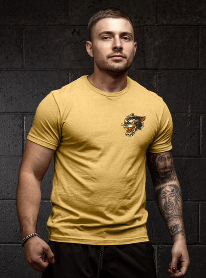 Wild Cat T-Shirt - Banana