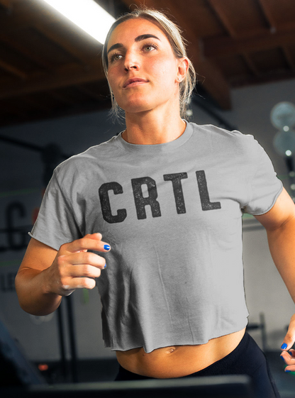 CRTL Crop T-Shirt - Ash