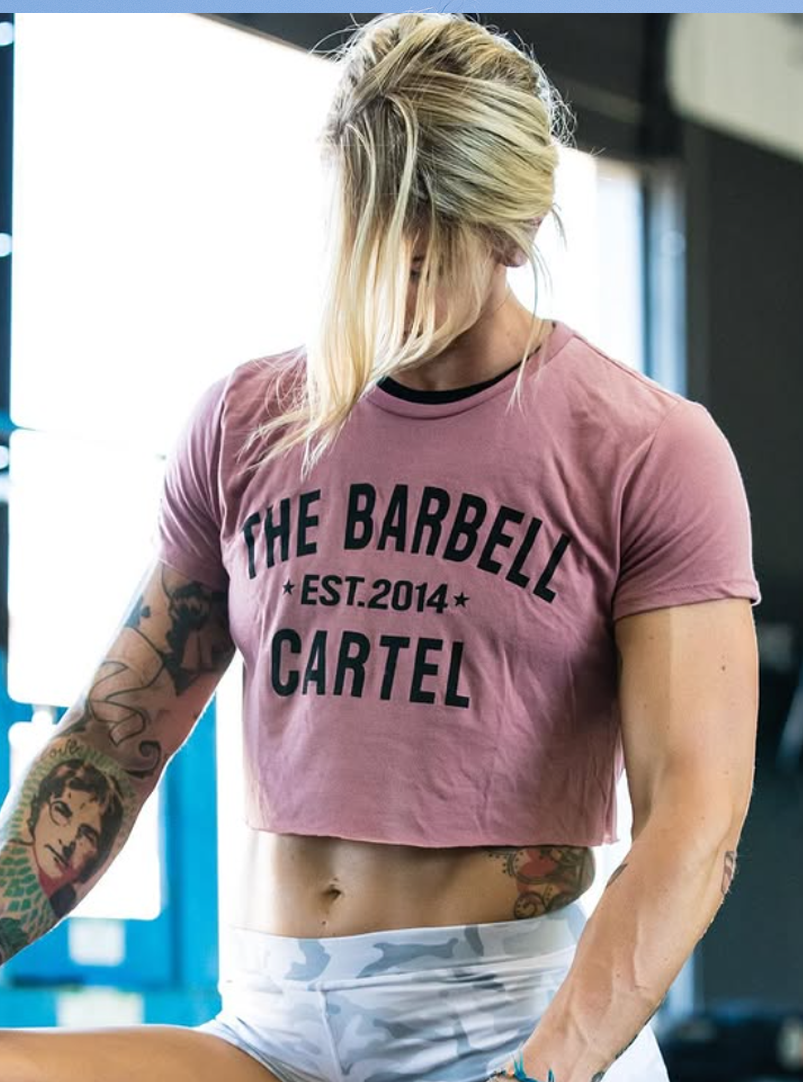 Classic Logo Crop T-Shirt - Desert Pink