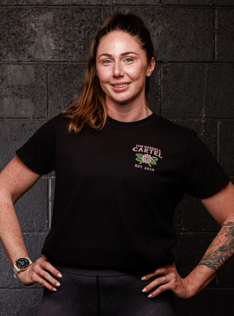 Raven Crop T-Shirt - Black