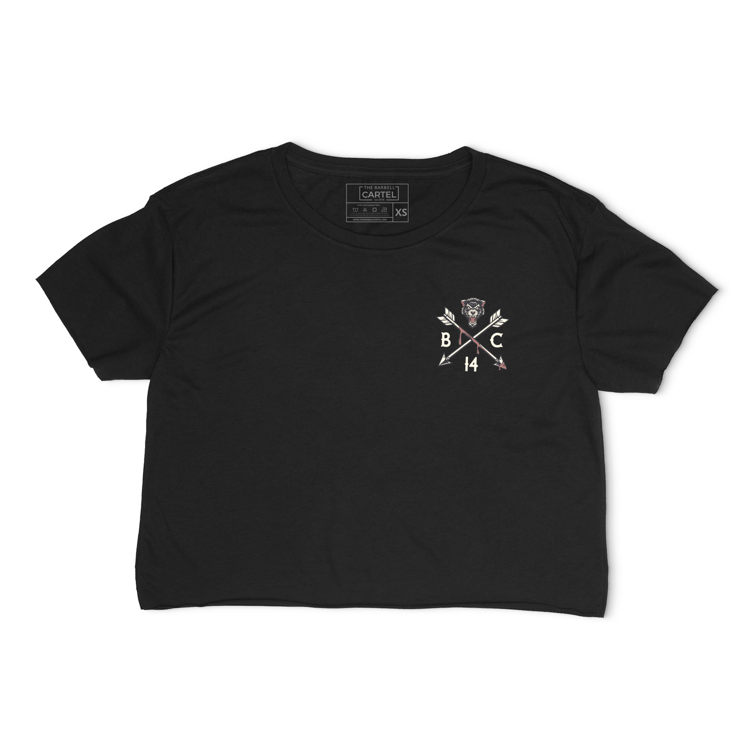 Broken Arrow 2.0 Black Crop T-Shirt