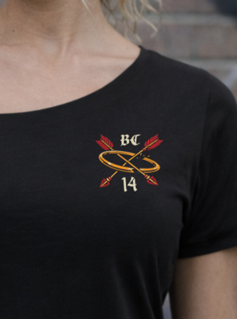 Halo Street Cut T-Shirt - Black