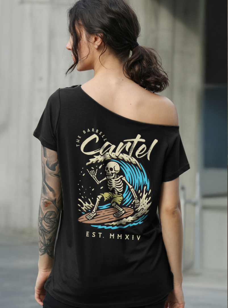 Hang Ten Street Cut T-Shirt - Black