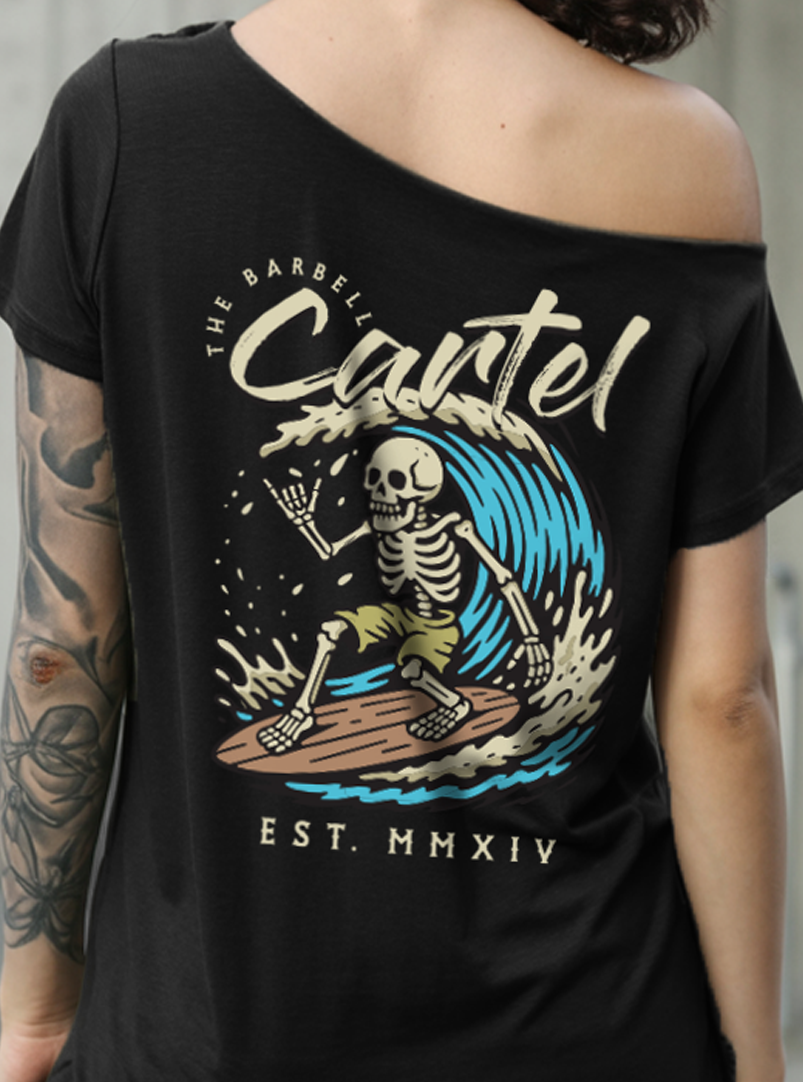 Hang Ten Street Cut T-Shirt - Black