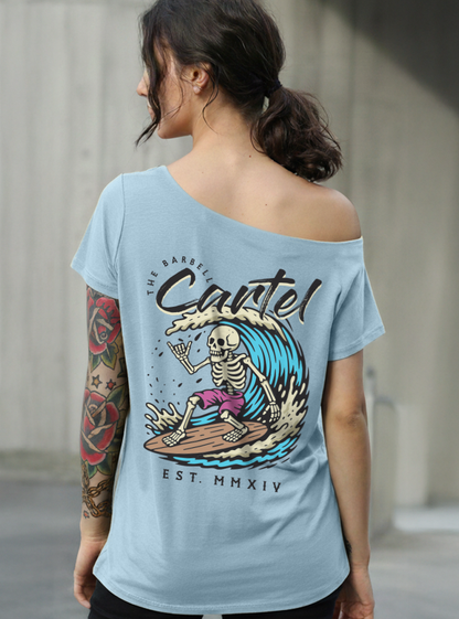 Hang Ten Street Cut T-Shirt - Ice Blue