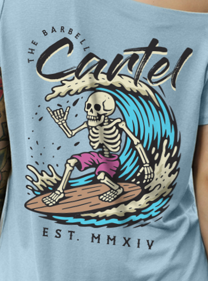 Hang Ten Street Cut T-Shirt - Ice Blue