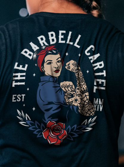 Propaganda Crop T-Shirt - Black