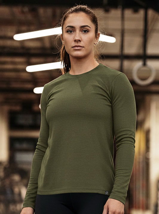 Women's Foundation Thermal - Military Green
