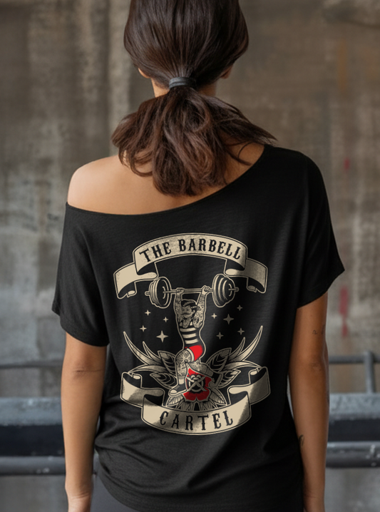 Old School Street Cut T-Shirt - Black