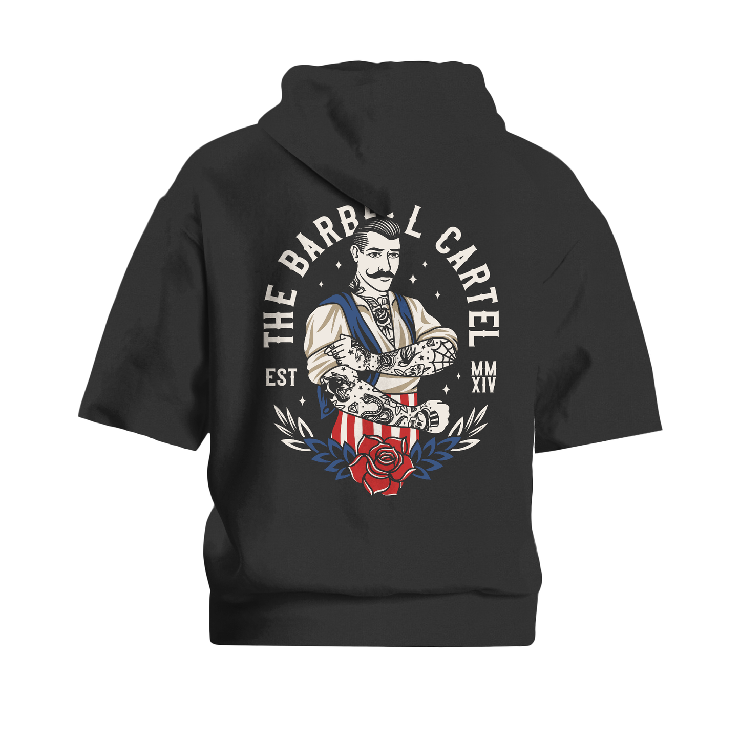 Propaganda Pump Cut Hoodie - Black