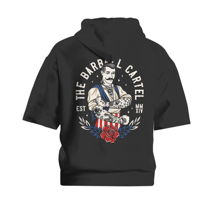 Propaganda Pump Cut Hoodie - Black