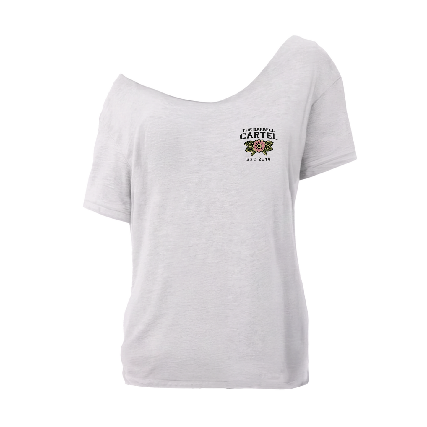 Raven Street Cut T-Shirt - White