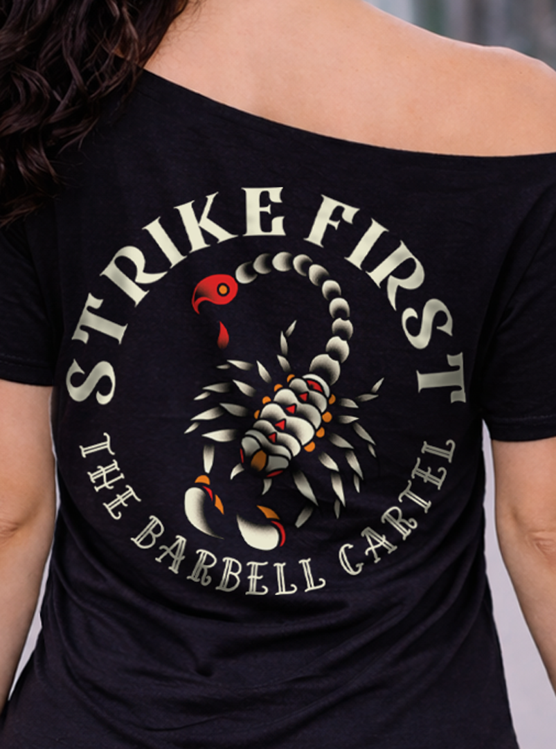 Scorpion Street Cut T-Shirt - Black
