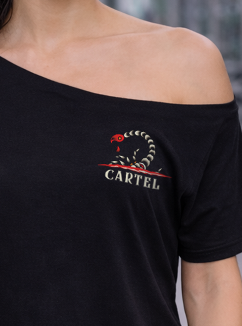 Scorpion Street Cut T-Shirt - Black