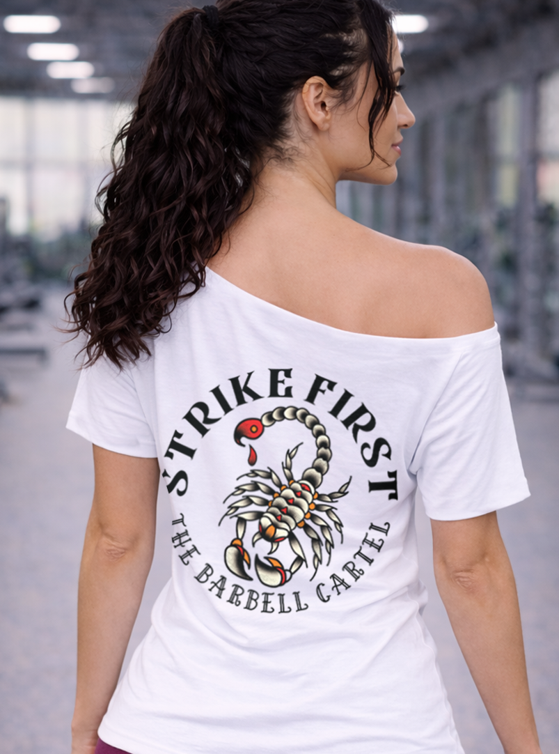 Scorpion Street Cut T-Shirt - White