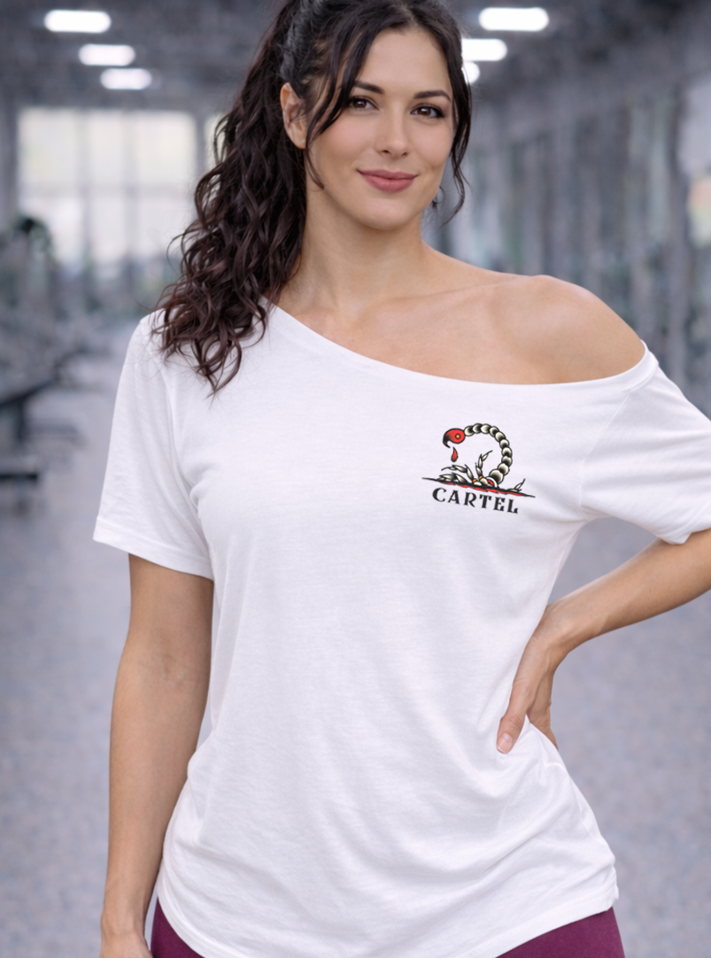 Scorpion Street Cut T-Shirt - White