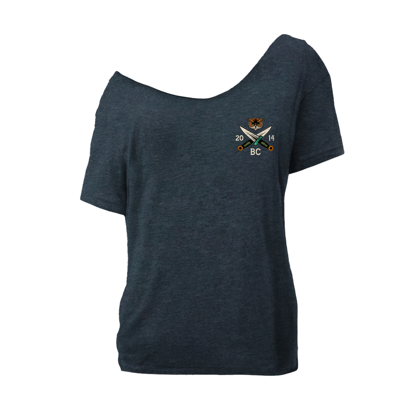 Steel Talons Street Cut T-Shirt - Heather Navy