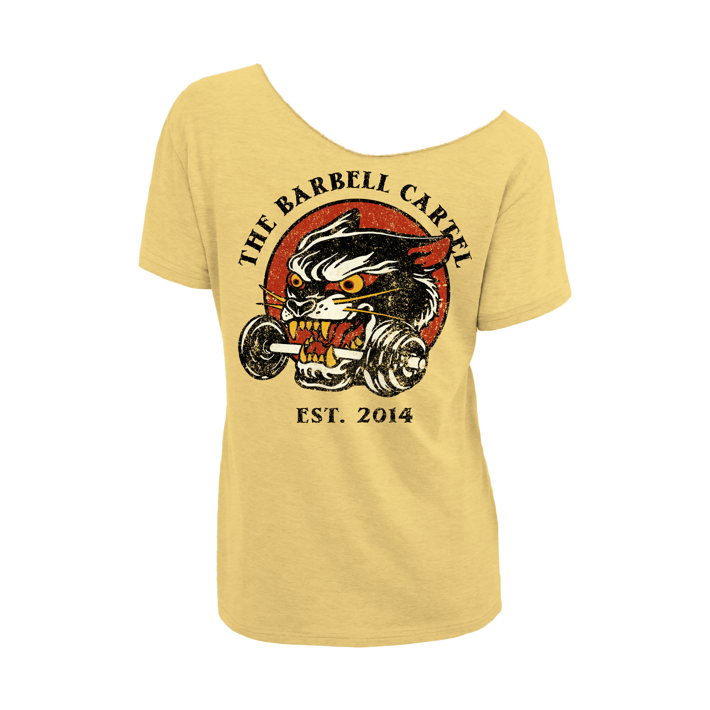 Wild Cat Street Cut T-Shirt - Banana