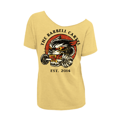 Wild Cat Street Cut T-Shirt - Banana