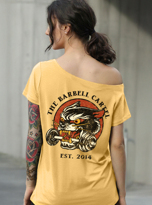 Wild Cat Street Cut T-Shirt - Banana