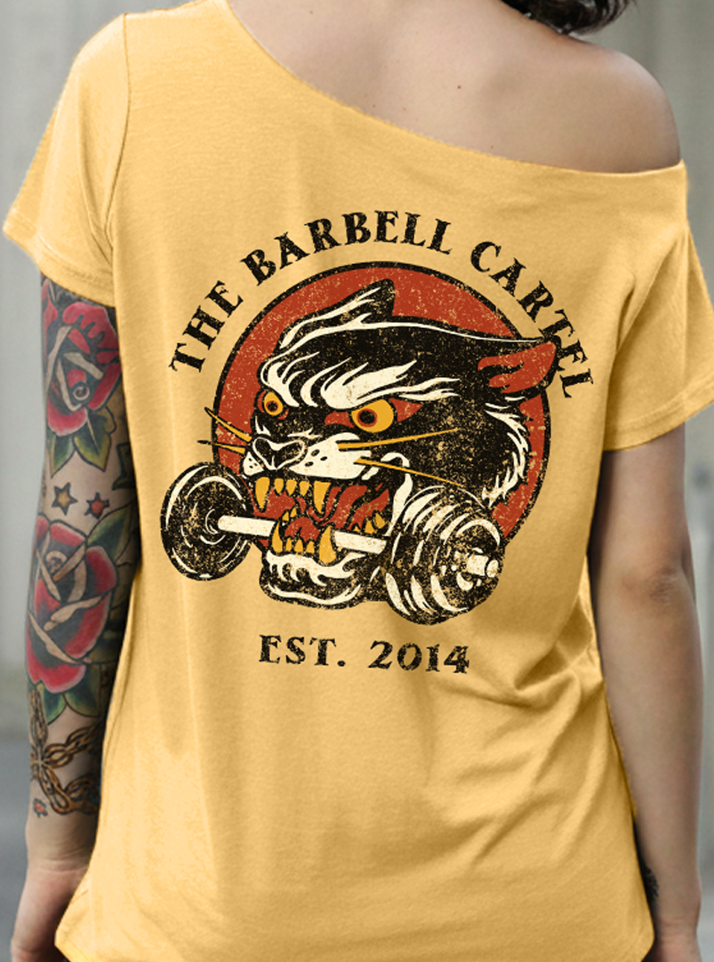 Wild Cat Street Cut T-Shirt - Banana