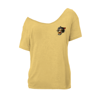 Wild Cat Street Cut T-Shirt - Banana