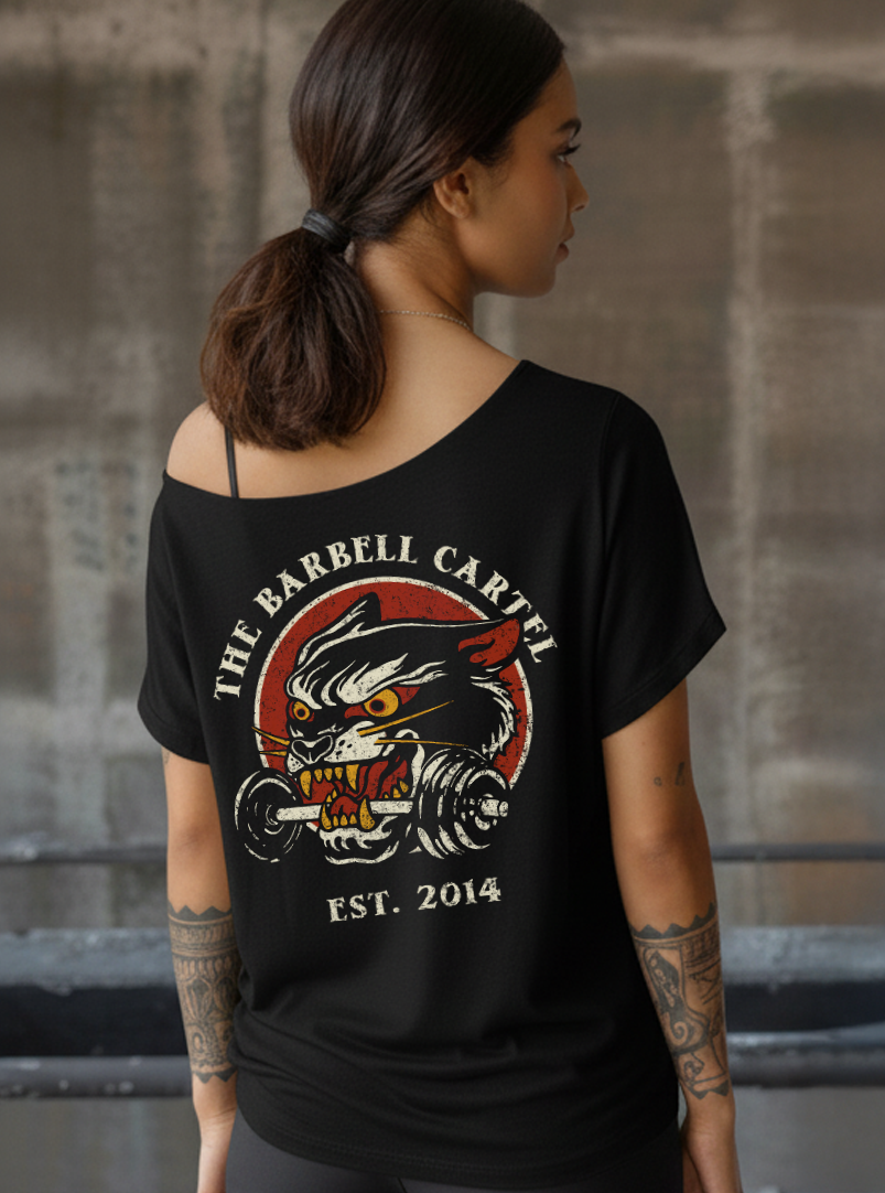 Wild Cat Street Cut T-Shirt - Black