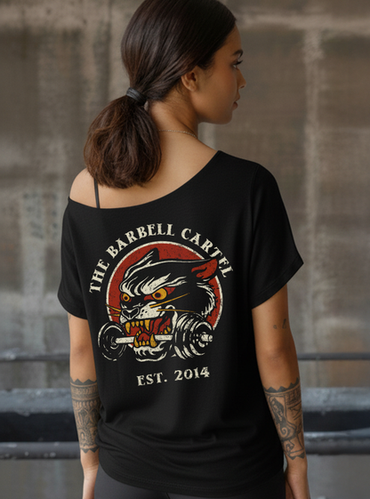 Wild Cat Street Cut T-Shirt - Black