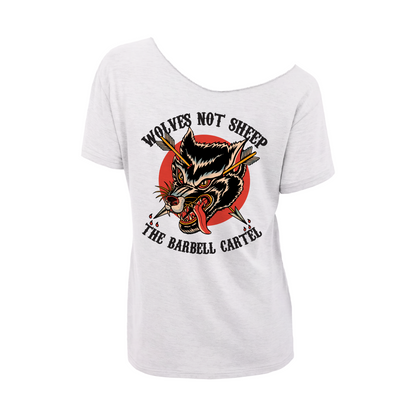 Wolves Street Cut T-Shirt - White