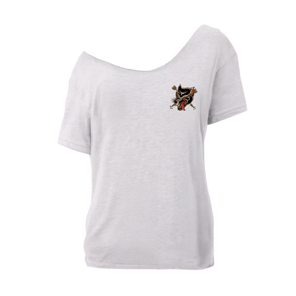 Wolves Street Cut T-Shirt - White