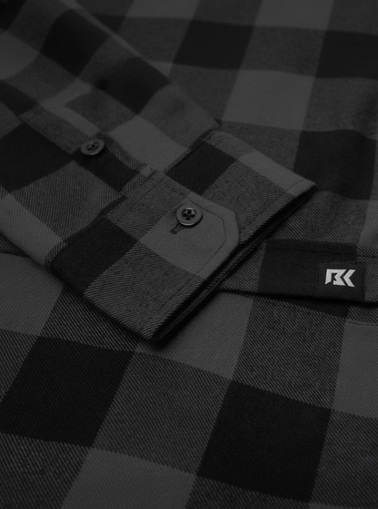 Men's Forester Flannel - Charcoal/Black Buffalo Plaid