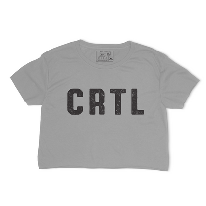 CRTL Crop T-Shirt - Ash
