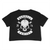 Skull & Arrow Crop T-Shirt - Black