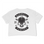 Skull & Arrow Crop T-Shirt - White